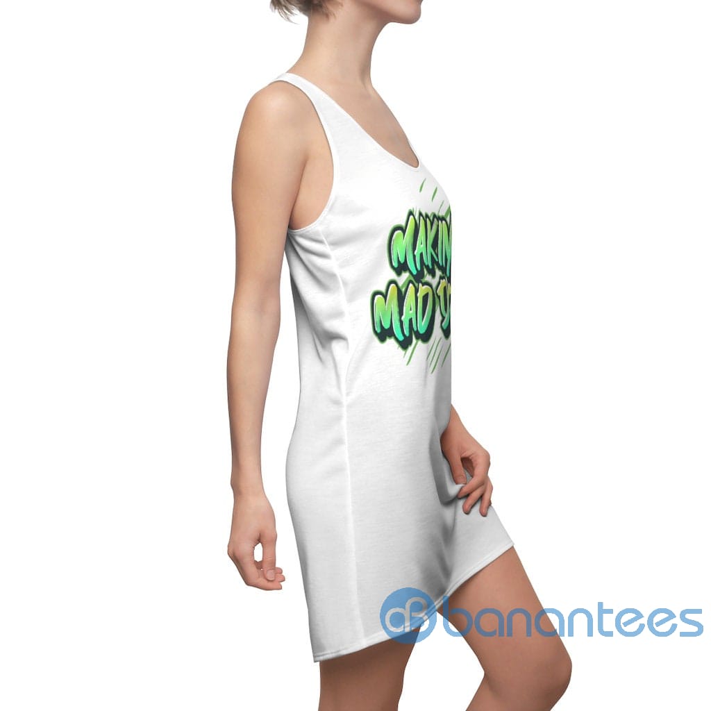 green-making-mad-doe-white-racerback-dress-for-women-5-xE3YW.jpg Green Making Mad Doe' White Racerback Dress For Women Product Photo
