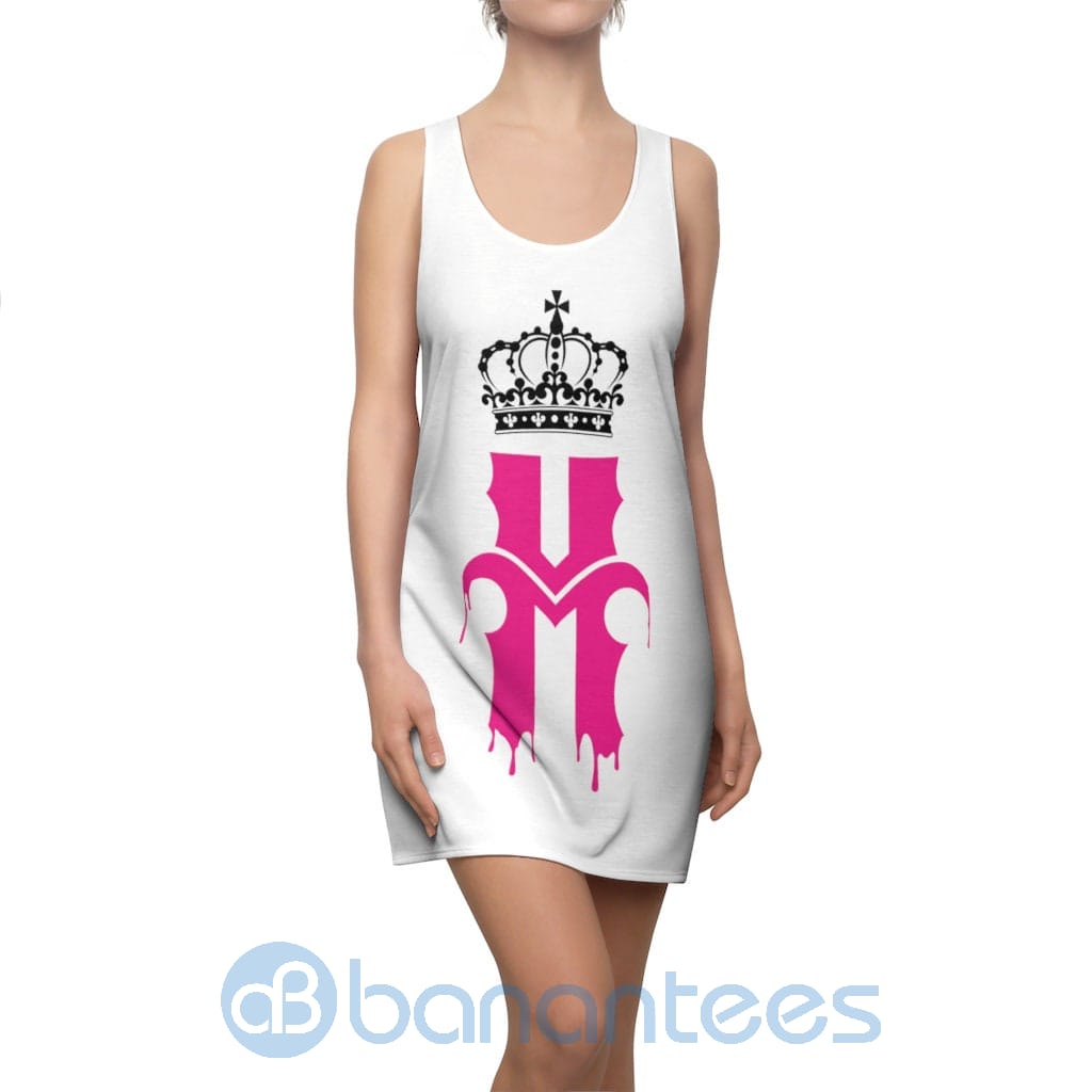 h-king-crown-design-white-racerback-dress-for-women-5-kRqKb.jpg H King Crown Design White Racerback Dress For Women Product Photo