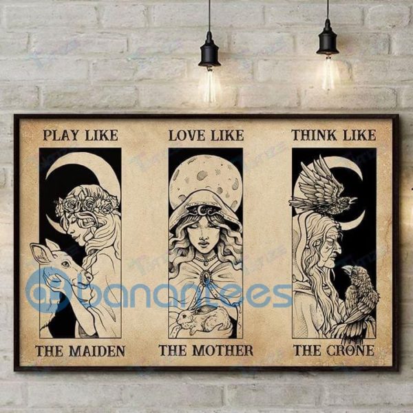 Halloween Witch Play Like The Maiden Wall Art Print Poster Product Photo