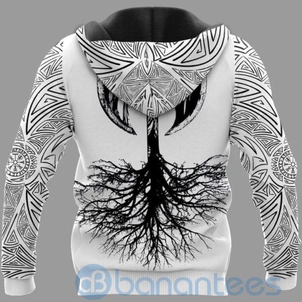 Hammer Tree Axe Viking Hoodie All Over Printed 3D Hoodie Product Photo