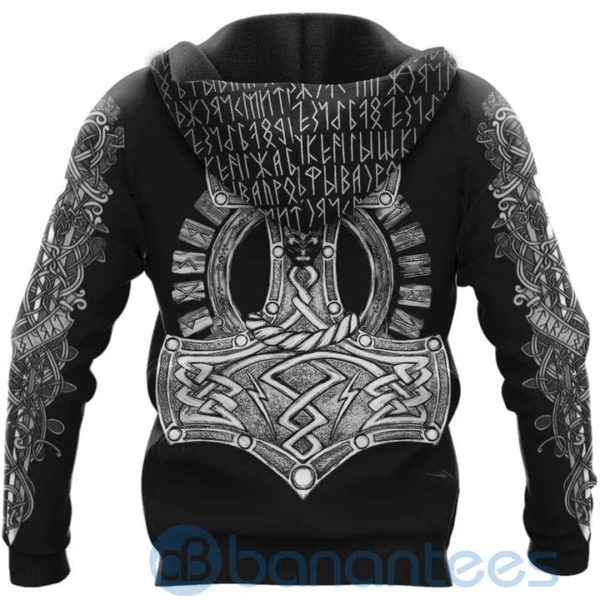 Hammer Viking Warrior Viking Hoodie All Over Printed 3D Hoodie Product Photo