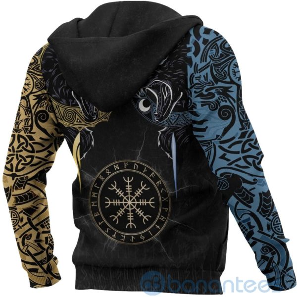 Hati And Skoll Viking All Over Printed 3D Hoodie Product Photo