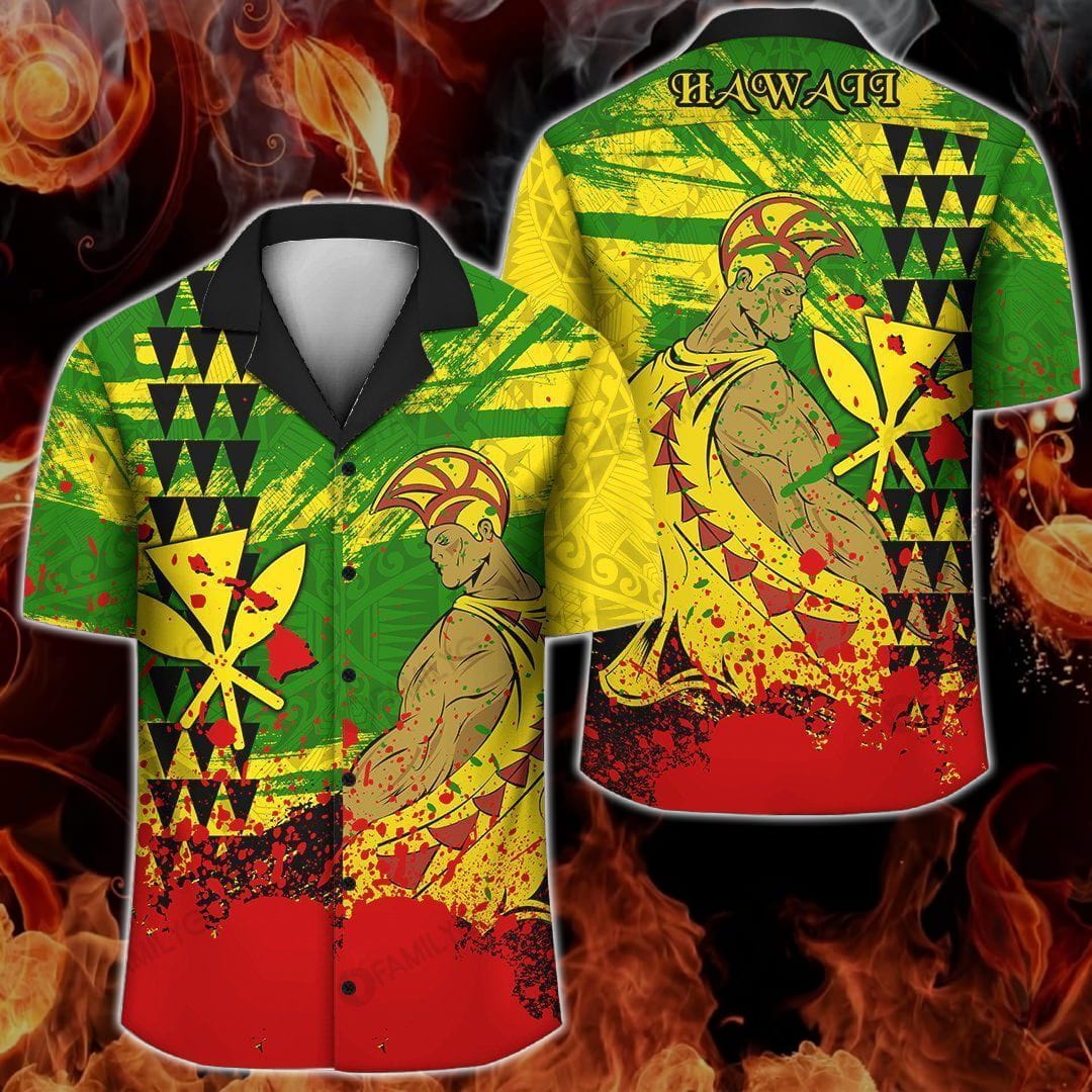 hawaii-reggae-kanaka-maoli-warrior-spearhead-hawaii-shirt-summer-hawaiian-1-4TVip.jpg Hawaii Reggae Kanaka Maoli Warrior Spearhead Hawaii Shirt Summer Hawaiian Product Photo