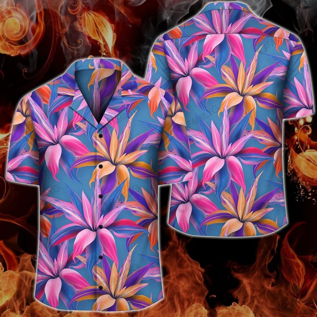 hawaii-tropical-flowers-pink-hawaiian-shirt-summer-hawaiian-1-7c2kg.jpg Hawaii Tropical Flowers Pink Hawaiian Shirt Summer Hawaiian Product Photo
