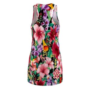hawaii tropical leaves and flowers pattern racerback dress for women 5 6CvD6 300x300 image Hawaii Tropical Leaves And Flowers Pattern Racerback Dress For Women Product Photo