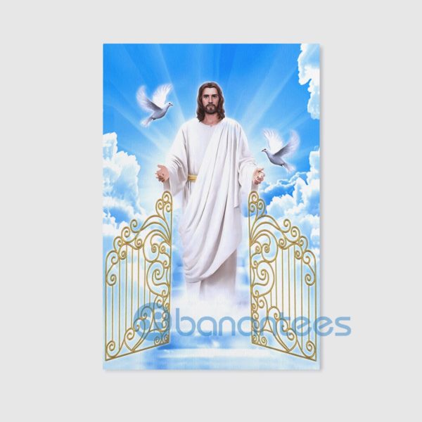 Heaven Gate Jesus Wall Art Canvas Product Photo
