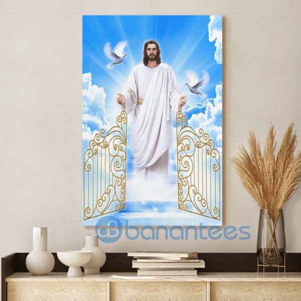 Heaven Gate Jesus Wall Art Canvas Product Photo