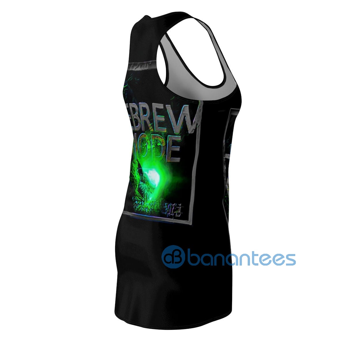 hebrew-mode-black-racerback-dress-for-women-6-ui2ym.jpg Hebrew Mode Black Racerback Dress For Women Product Photo