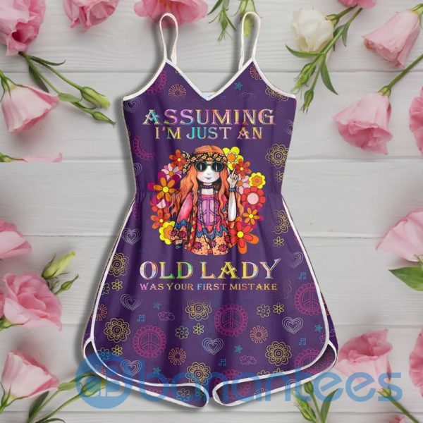 Hippie Assuming I'm Just An Old Lady Rompers For Women Product Photo