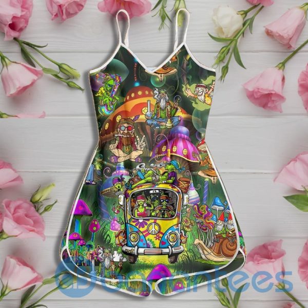 Hippie Psychedelics Mushrooms Rompers For Women Product Photo