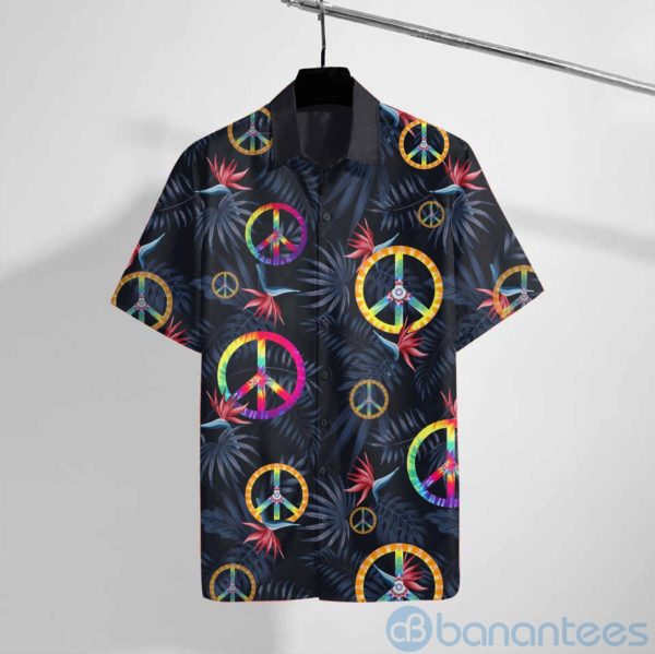 Hippie Tropical Hawaiian Shirt Product Photo