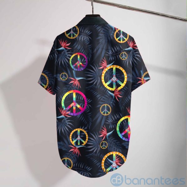 Hippie Tropical Hawaiian Shirt Product Photo