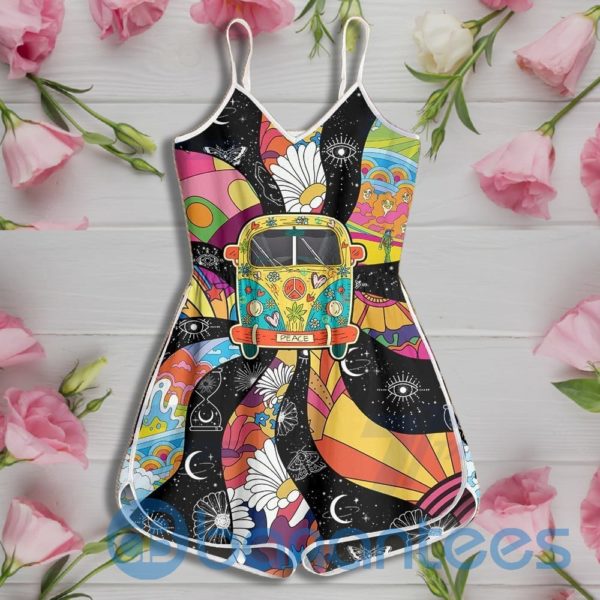 Hippie Vans Psychedelic Color Rompers For Women Product Photo