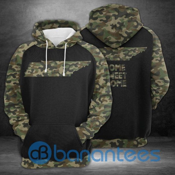 Home Sweet Home Tennessee Printed All Over Print Hoodie Product Photo