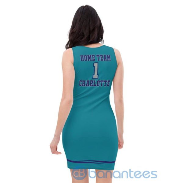 Home Team Charlotte Number 1 Fashion Racerback Dress For Women Product Photo