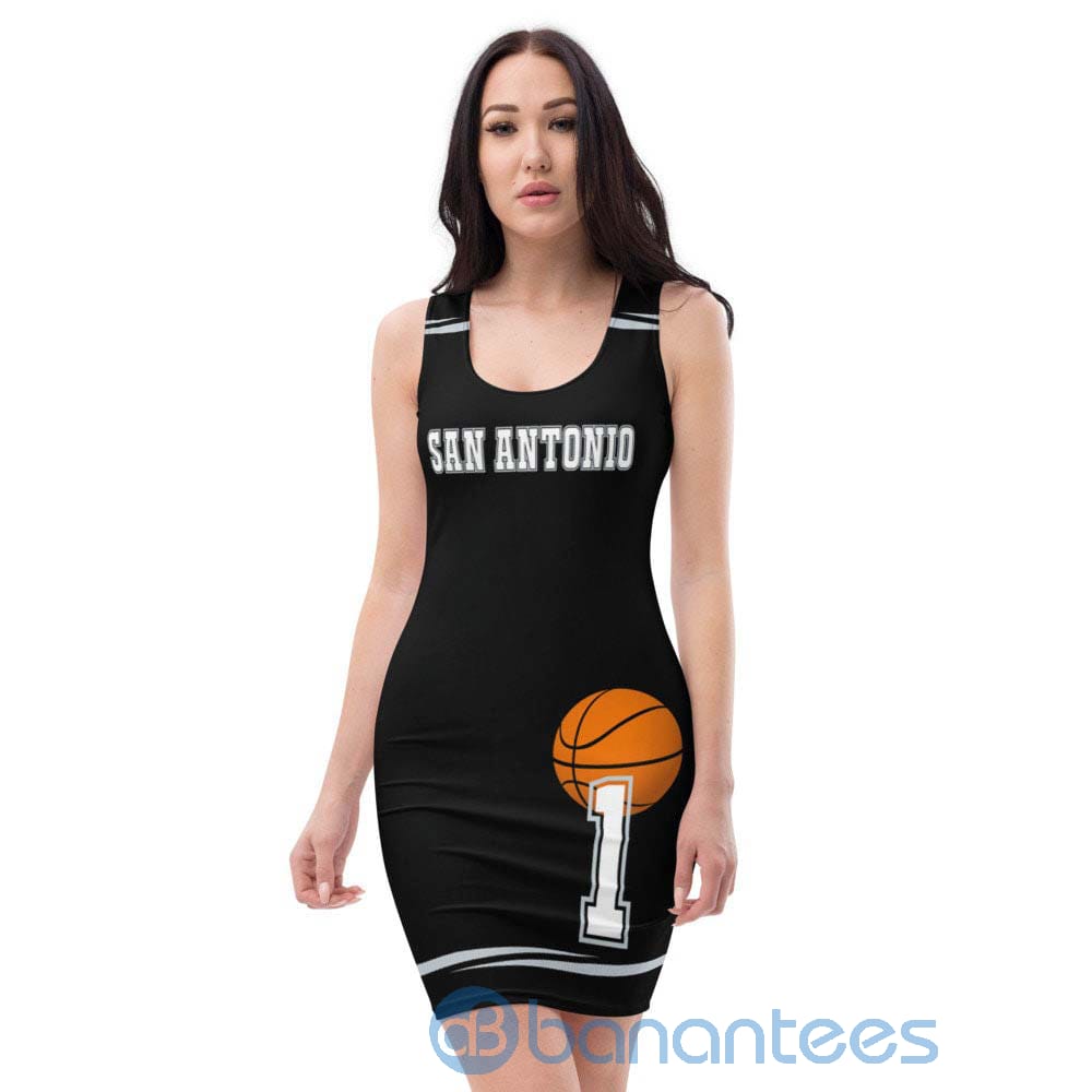 home-team-san-antonio-fashion-back-racerback-dress-for-women-2-N7Nqs.jpg Home Team San Antonio Fashion Back Racerback Dress For Women Product Photo