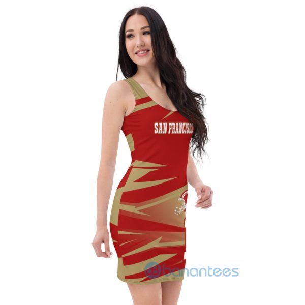 Home Team San Francisco Zig Zag Themed Racerback Racerback Dress Product Photo