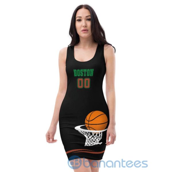 Hometeam Boston 00 Basketball Racerback Dress For Women Product Photo