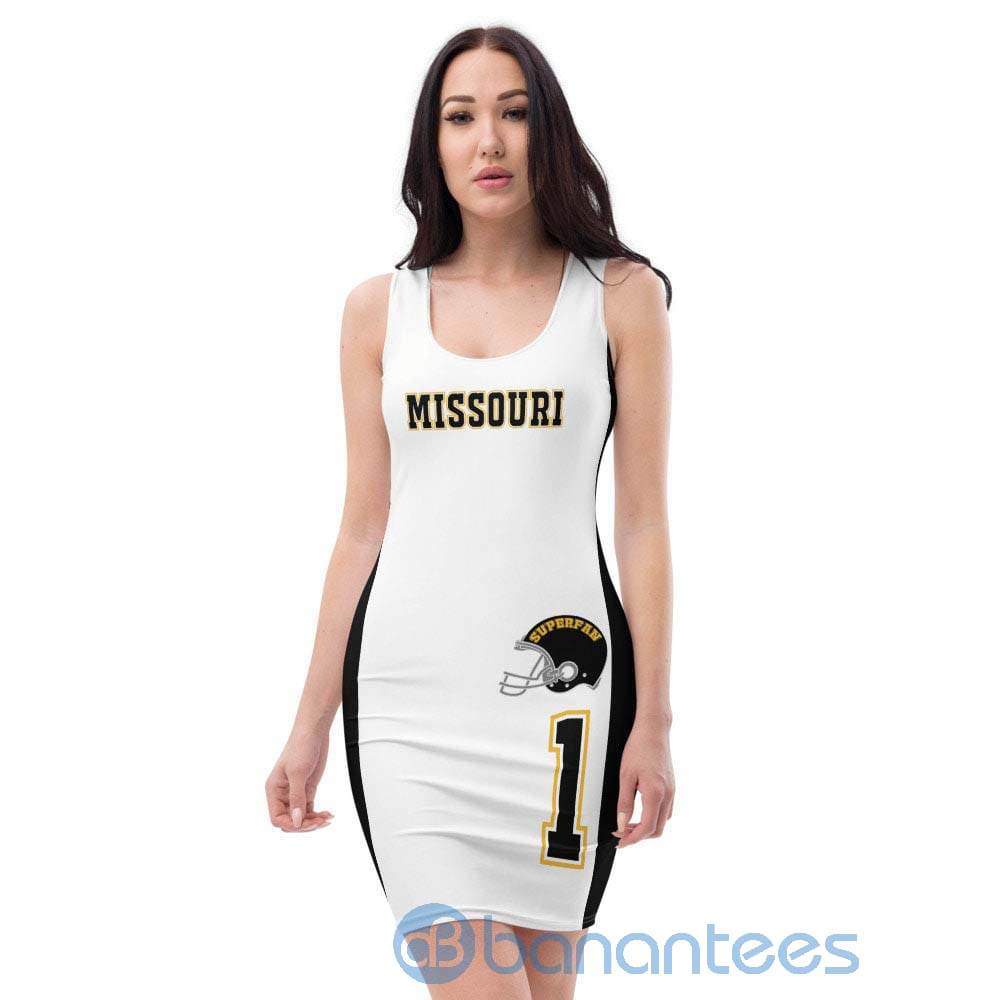 hometeam-missouri-1-black-white-racerback-dress-for-women-2-NLNd9.jpg Hometeam Missouri 1 Black White Racerback Dress For Women Product Photo