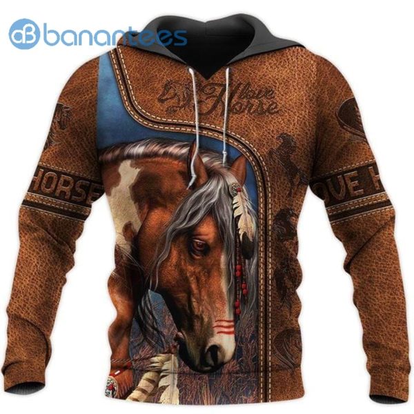 Horse Lovers Full Over Printing All Over Print Hoodie Product Photo