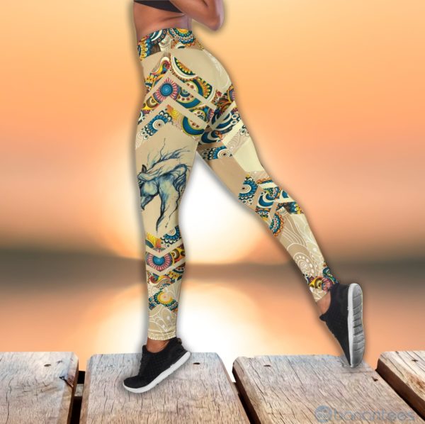Horse Quote Tank Top Legging Set Outfit Product Photo