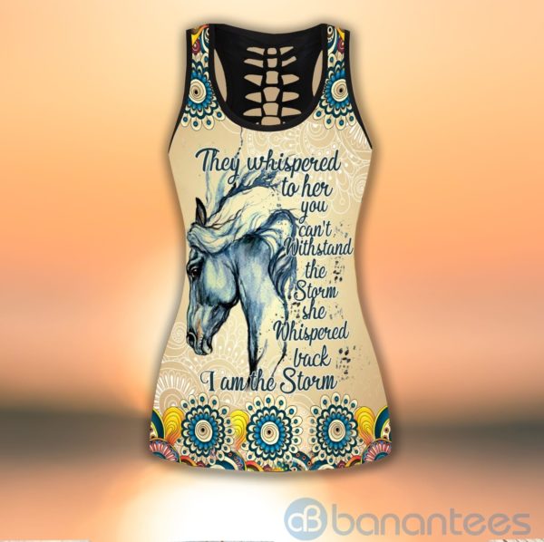 Horse Quote Tank Top Legging Set Outfit Product Photo