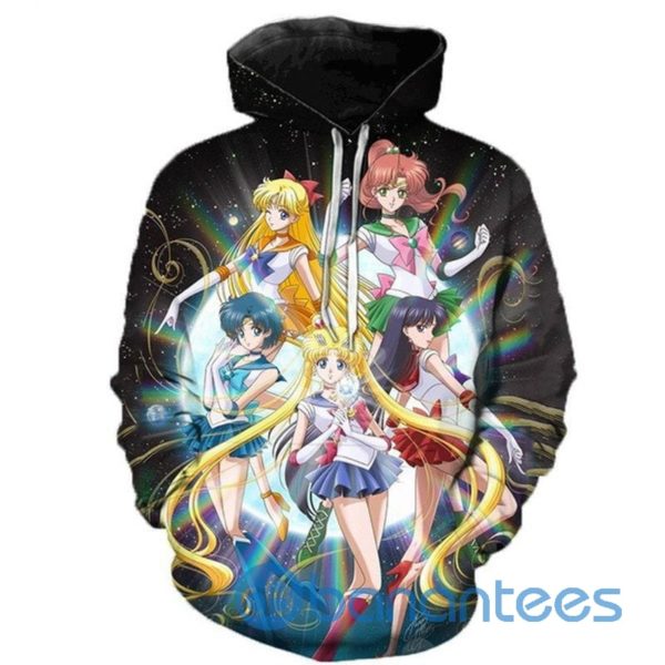Hot Fashion Sailor Moon Over Print All Over Print Hoodie Product Photo