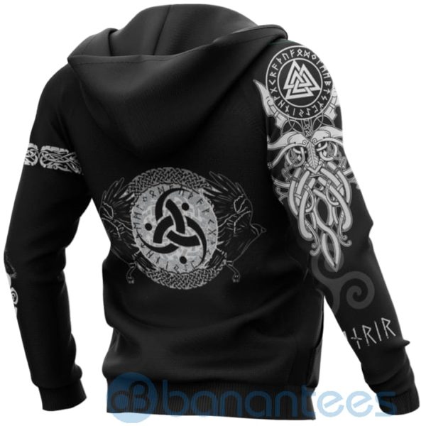 Huginn And Muninn Viking All Over Printed 3D Hoodie Product Photo