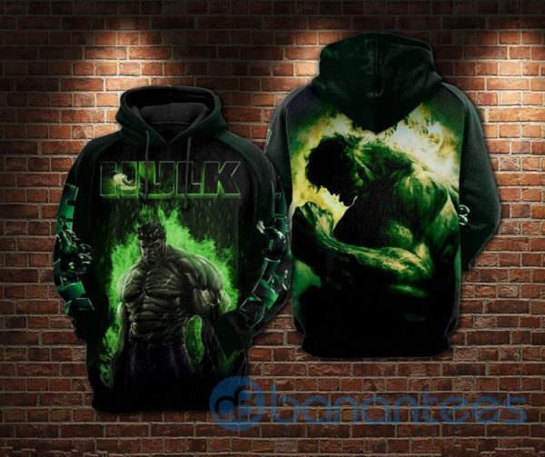 Hulk Marvel Comics All Over Print 3D Hoodie Product Photo