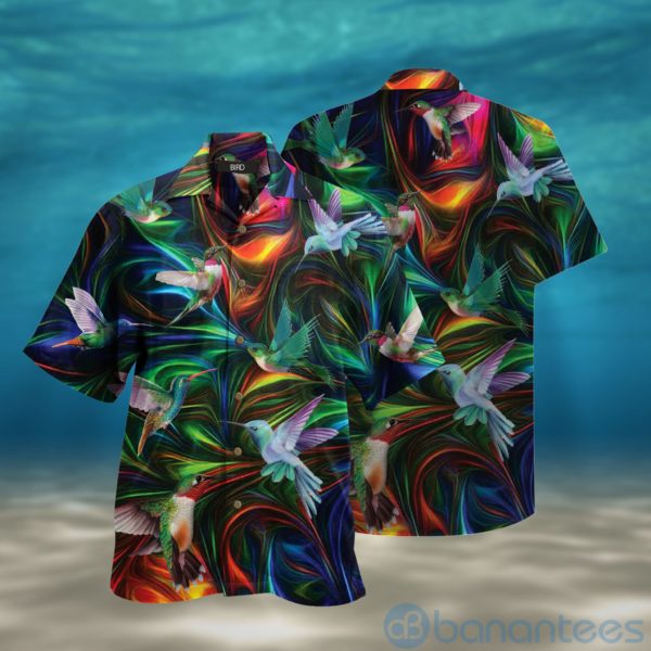 Hummingbird Fantasy Hawaiian Shirt Product Photo