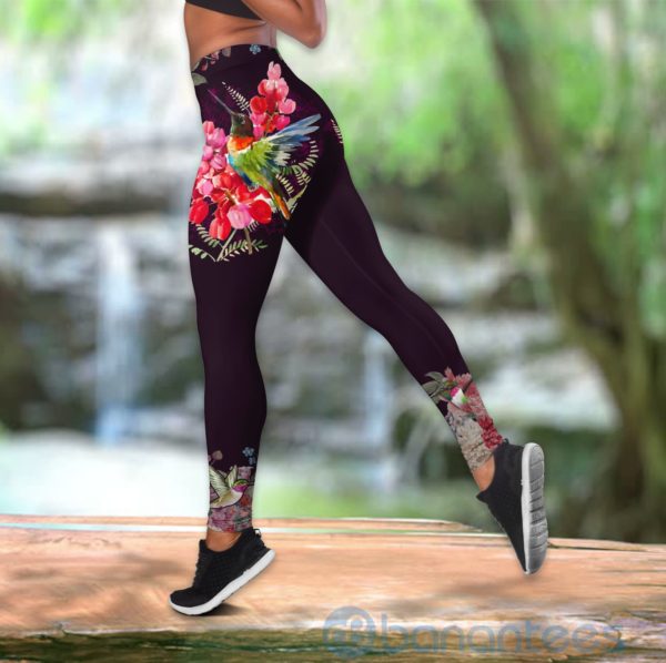 Hummingbirds Faith Hope Love Tank Top Legging Set Outfit Product Photo