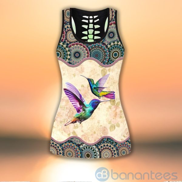Hummingbirds Tank Top Legging Set Outfit Product Photo