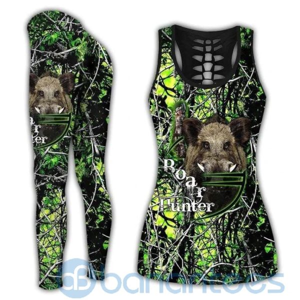 Hunting Boar Hollow Tank And Legging Outfit Product Photo