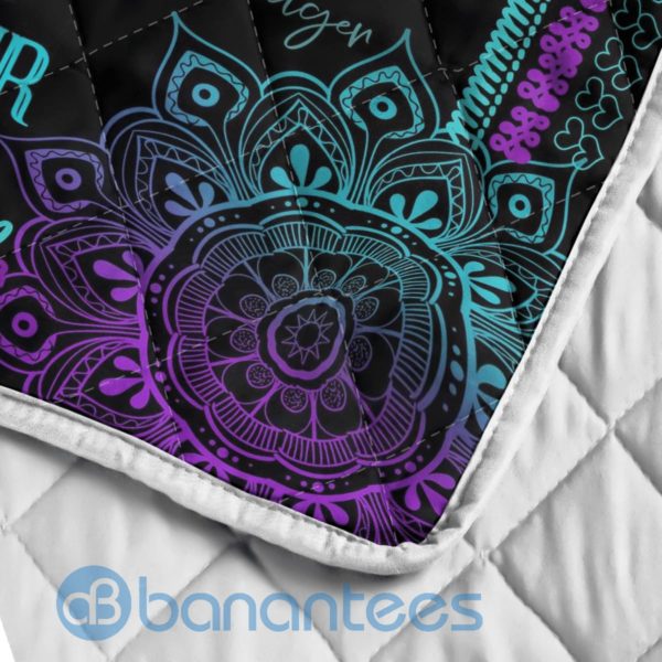 Husband To Wife Believe Deep In Your Heart Hummingbirds Quilt Blanket Product Photo