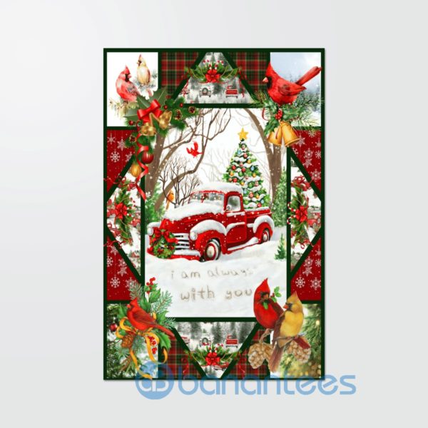 I Am Always With You Christmas Car Wall Art Canvas Product Photo