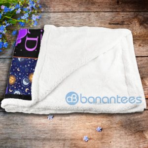 I Am The Child Of The Sun And Moon Sherpa Blanket Product Photo