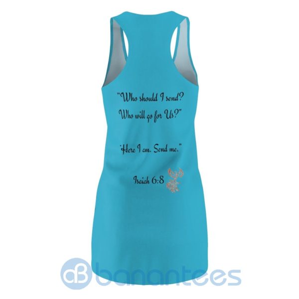I Can Hear Him Calling Beach Racerback Dress For Women Product Photo