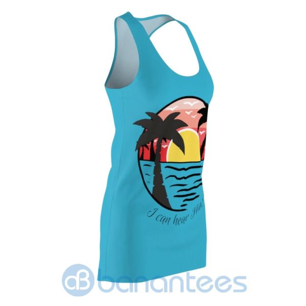 I Can Hear Him Calling Beach Racerback Dress For Women Product Photo