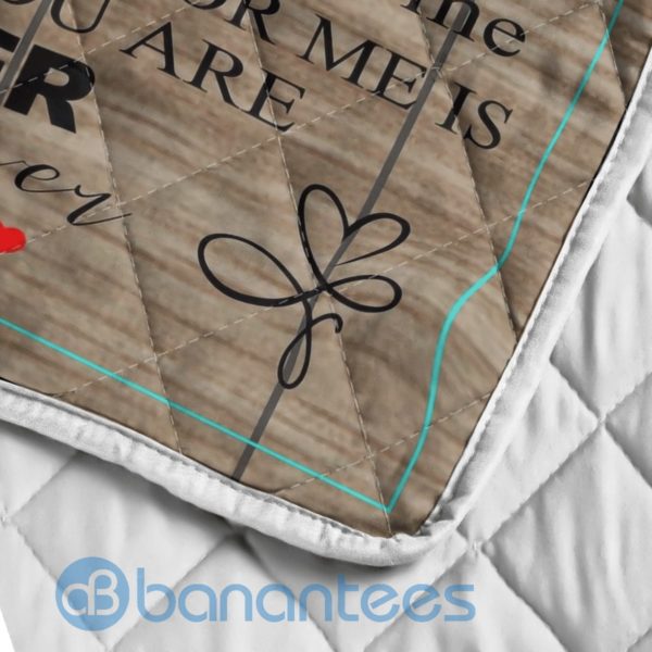 I Close My Eyes For But A Moment, Gift For Daughter Quilt Blanket Product Photo