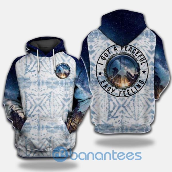 I Got A Peaceful Easy Feeling Hippie Camping All Over Print 3D Hoodie Product Photo