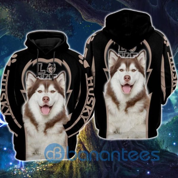 I Love Husky Sibir Over Print All Over Print 3D Hoodie Product Photo