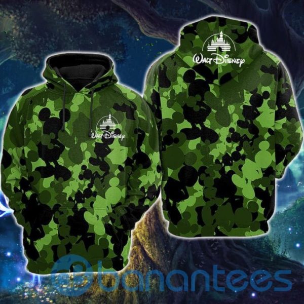 I Love Mickey Mouse Disney Camo All Over Print 3D Hoodie Product Photo