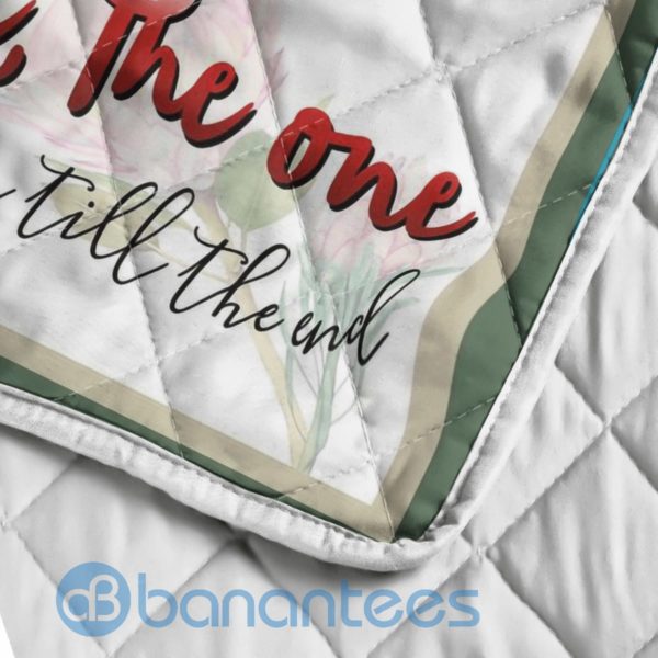 I Love To The Mom And Back Flower Quilt Blanket Quilt Product Photo