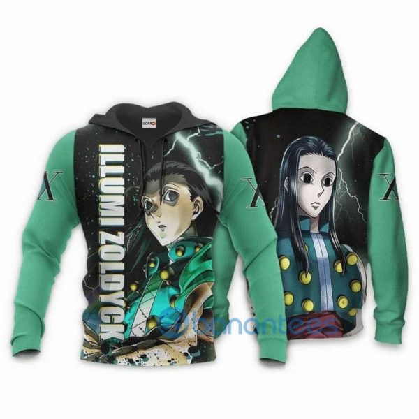 Illumi Zoldyck Anime Manga Hunter All Over Print 3D Hoodie Product Photo