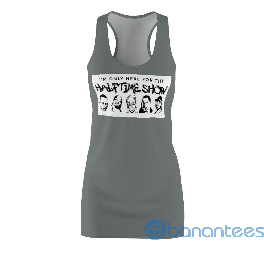 im-only-here-for-the-halftime-show-super-bowl-racerback-dress-for-women-2-Dm9Jv.jpg I'm Only Here For The Halftime Show Super Bowl Racerback Dress For Women Product Photo