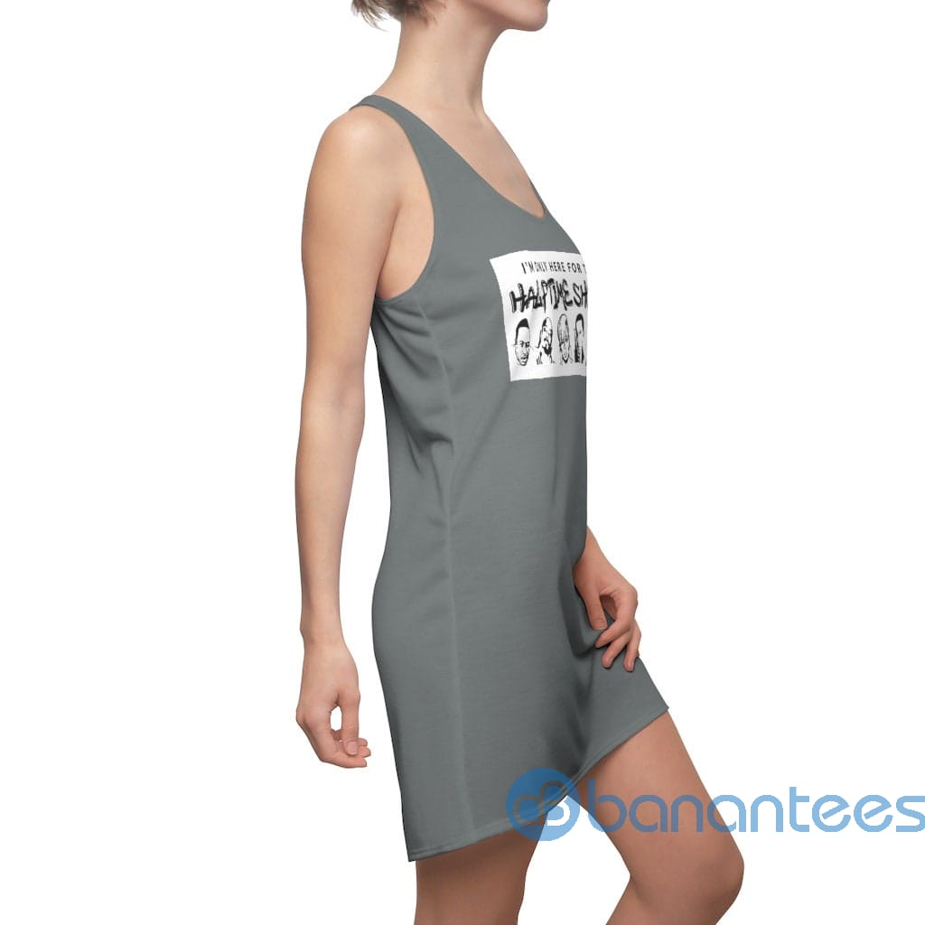 im-only-here-for-the-halftime-show-super-bowl-racerback-dress-for-women-6-KNYts.jpg I'm Only Here For The Halftime Show Super Bowl Racerback Dress For Women Product Photo