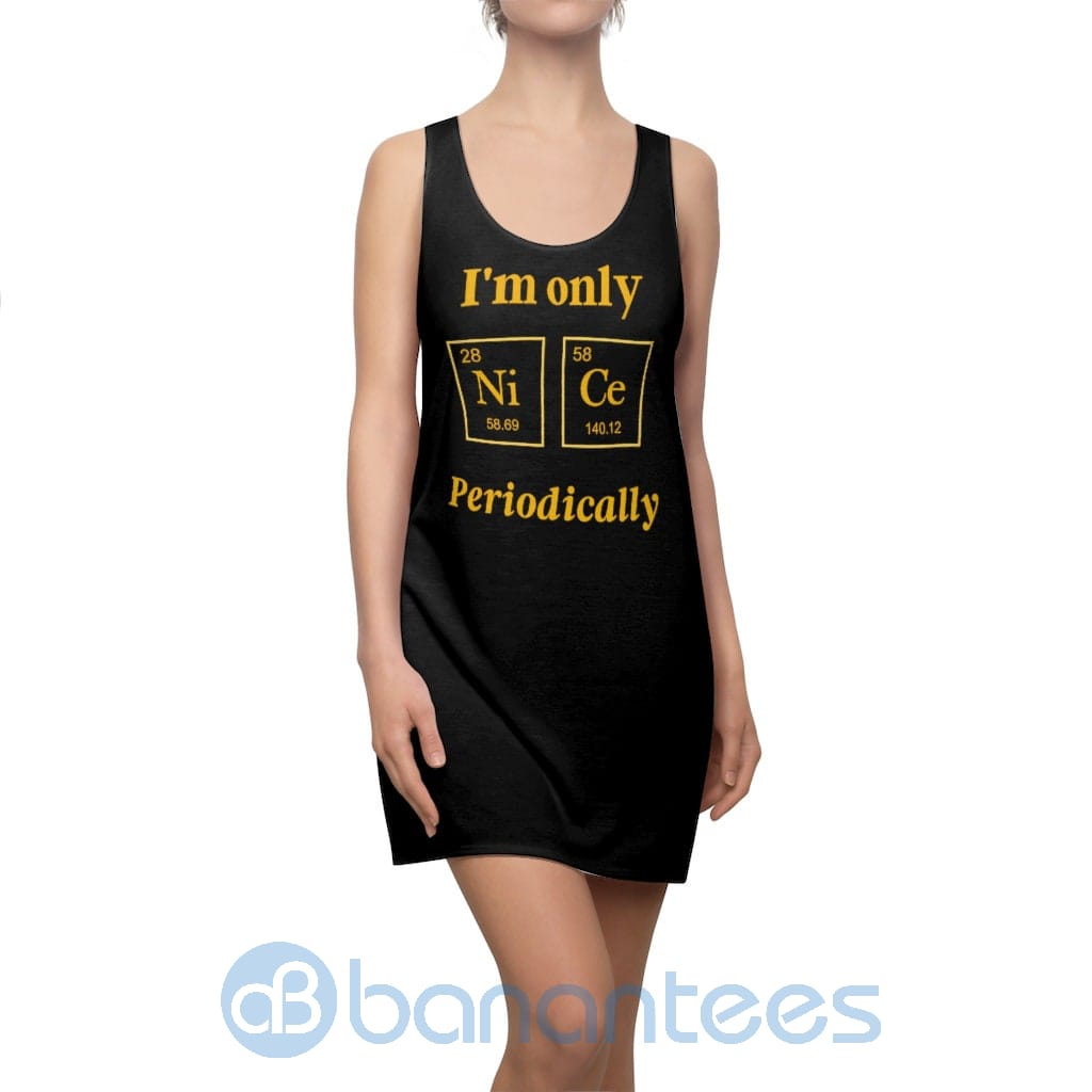 im-only-periodically-ni-and-ce-black-racerback-dress-for-women-1-CAi5F.jpg I'm Only Periodically Ni And Ce Black Racerback Dress For Women Product Photo