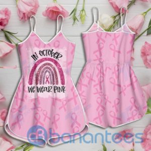 In October We Wear Pink Rompers For Women Product Photo