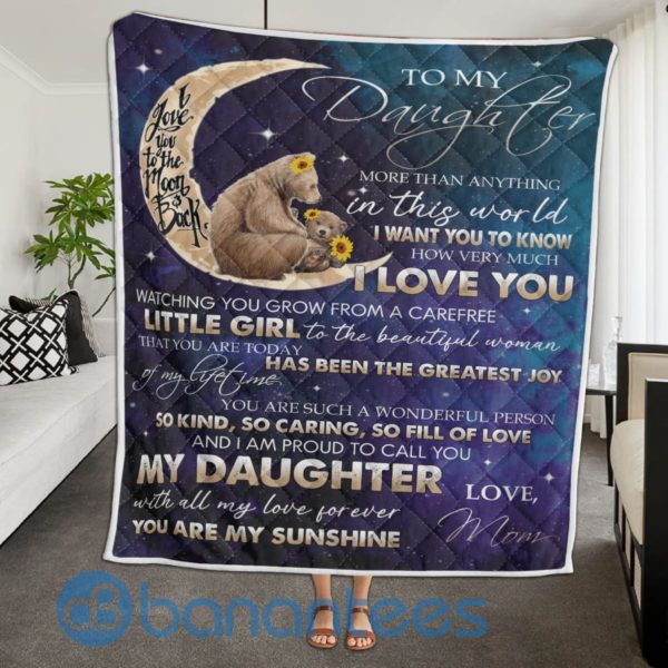 In This World I Want You To Know How Verymuch I Love You Quilt Blanket Quilt Product Photo