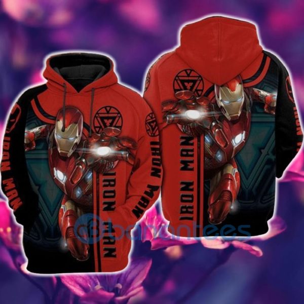 Iron Man All Over Print 3D Hoodie Product Photo